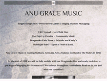 Tablet Screenshot of anugrace.com